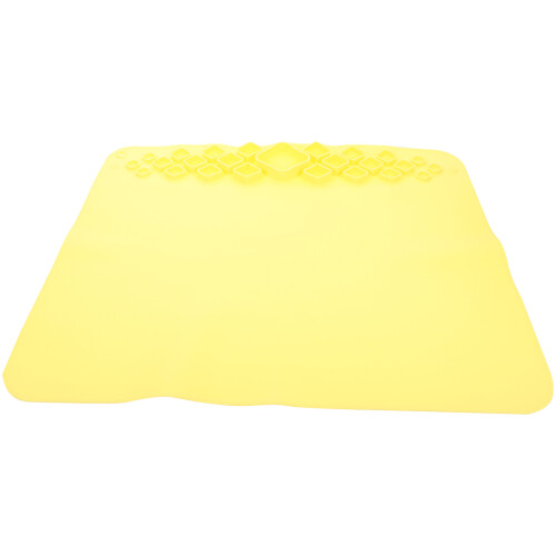 3Stk Multifunktionale Silikonmatte Gelb Für Kinder - Und Malspaß 2