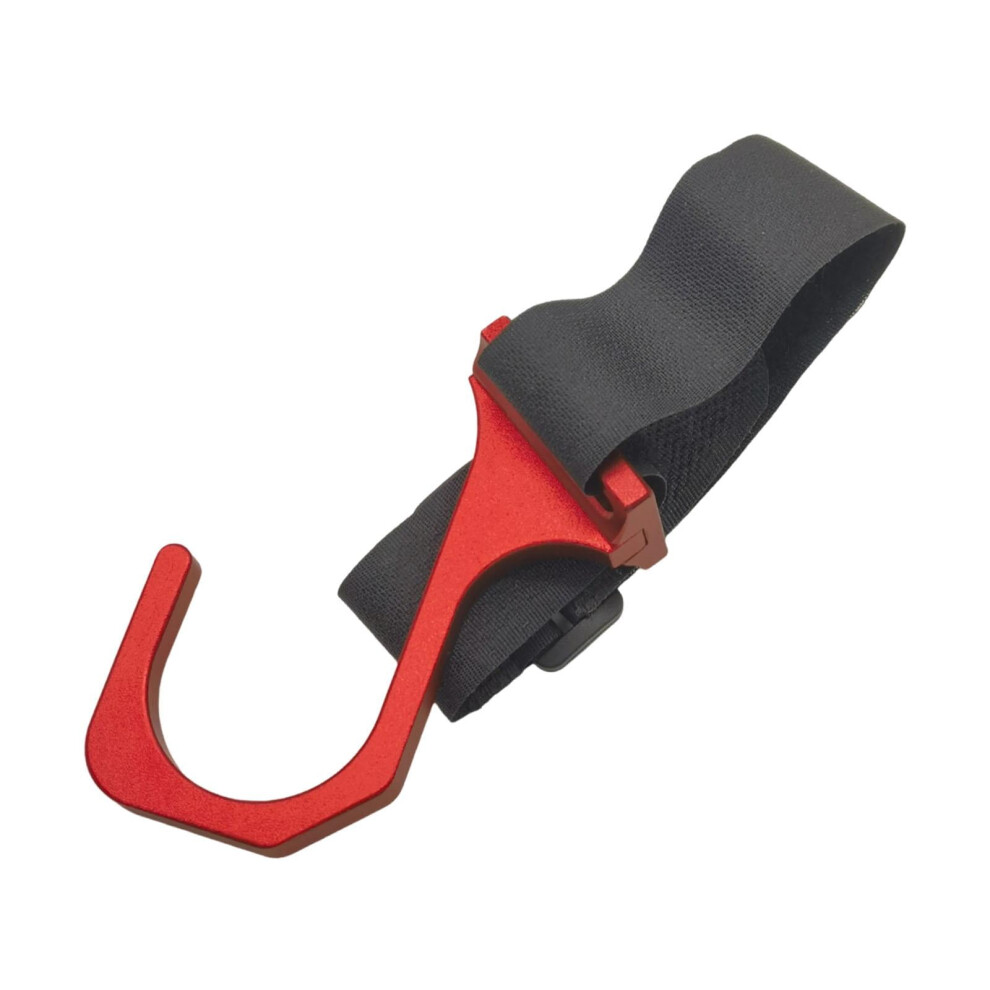 Auto Steering Wheel Hook, Quick Release, Universal Aluminum Alloy Hooks, Vehicle Red 9097180802716