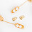 16Pcs Heavy-Duty Gold Earring Back Replacements with Flower Design 10
