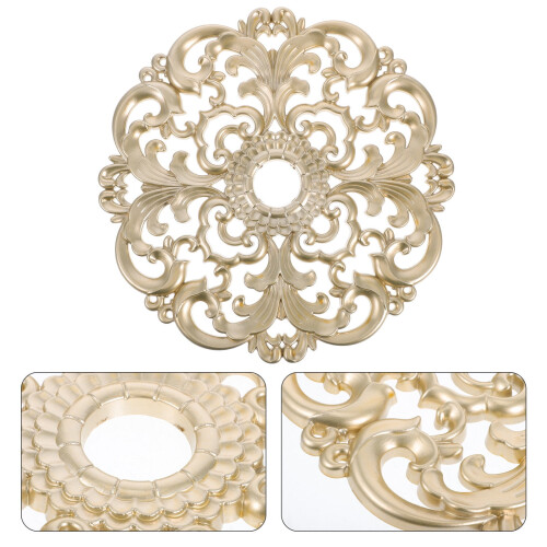 Home Lighting European Style Ceiling Decoration Golden 1Pack