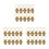 30Pcs Brass Twist Clasps for Jewelry Making Secure Durable Connectors 6