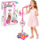 Star Microphone Toy with Stand and Lights, Adjustable Height 1