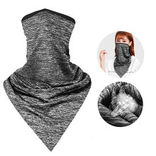 UV Protection Cycling Headscarf, Ice Silk Face Mask for Summer, Breathable Neck Scarf for Outdoor Activities, Sweat Absorbing Cycling Accessories