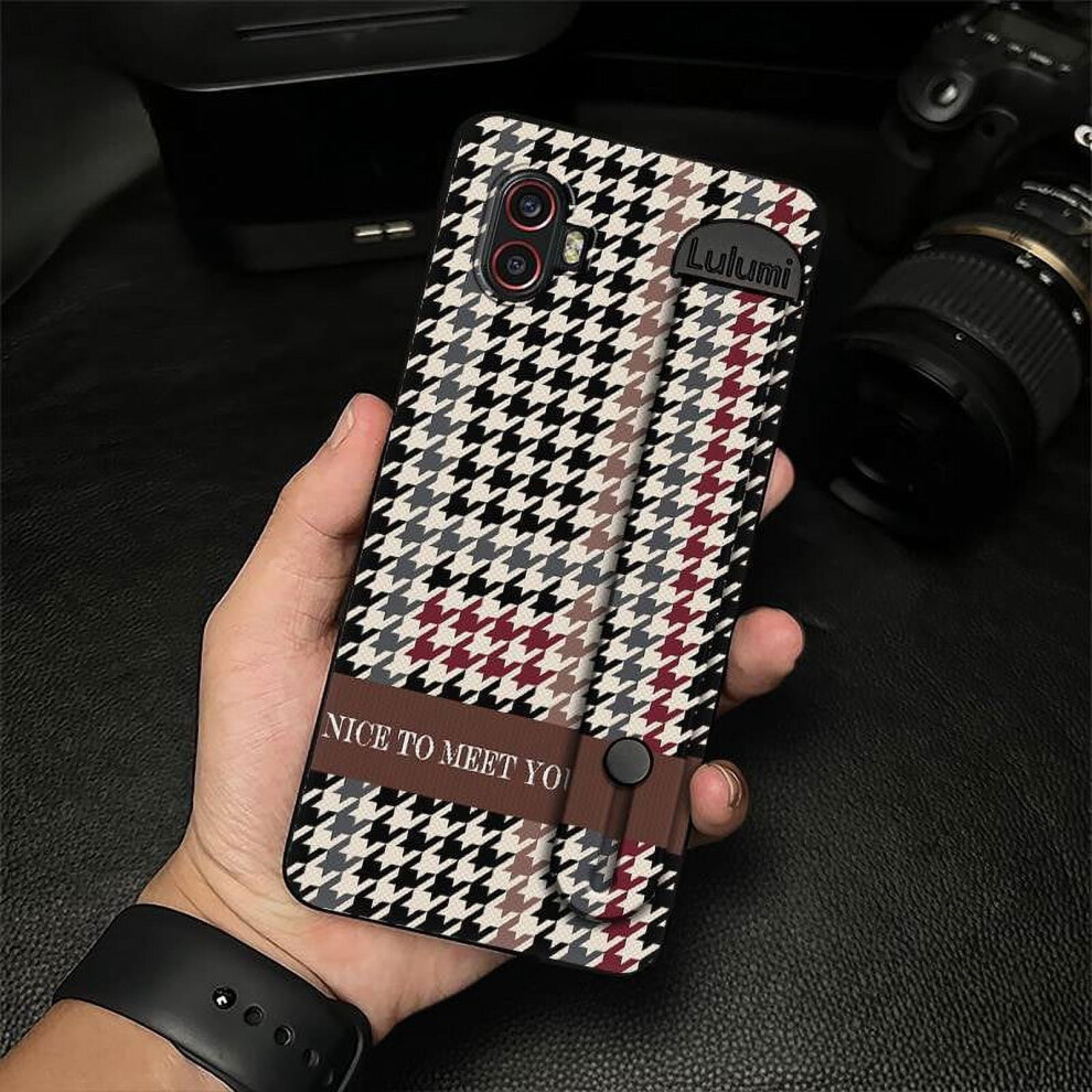 Phone Case Compatible With Samsung Galaxy Xcover6 Pro/Sm-G736u/B Â Shockproof, Dirt-Resistant, Wrist Strap, Silicone 9130661052351