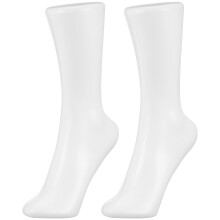 2pcs Foot Model Display Sock Model Anklet Display Foot Stand Shoe Sock Model for Shops