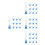 40Pcs Blue Tungsten Nail Drill Bits Set for Nail Smoothing & Buffing 7