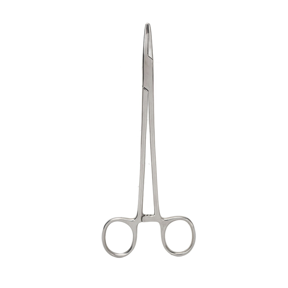 Medical And Craft Hemostat Clamp, Stainless Steel Serrated Jaws For Secure Grip, Self Locking Precision Tool With Ergonomic Length And Corrosion