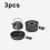 Portable Camping Cookware Set - 3-Piece Non-Stick 1