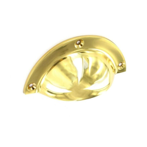 Securit - Brass Drawer Pull - 90mm