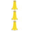 3Pcs Yellow Clarinet Bell Plastic Replacement for Beginner Musicians 8