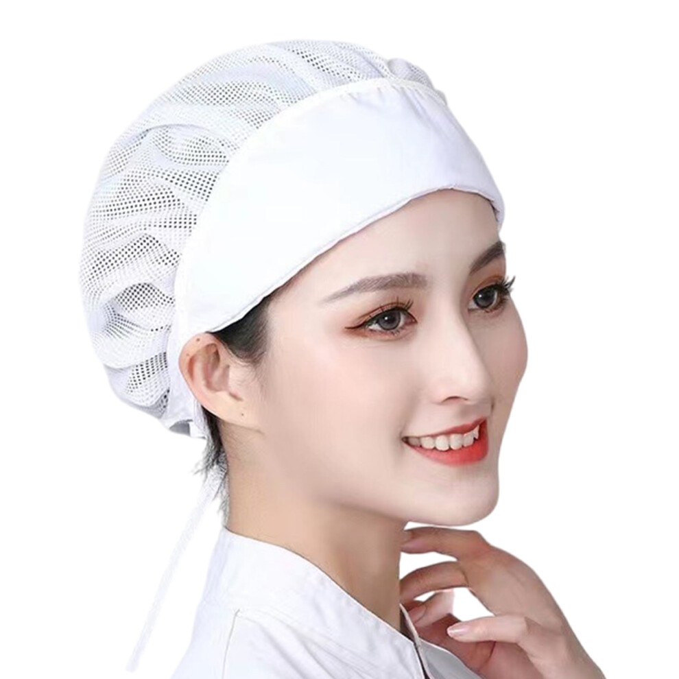 Chefs Hat Breathable Cooking Hat Adjustable Cook Caps Unisex Hair Covers Bakers Hat For Hotel Restaurant And Kitchens 9165521766345
