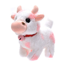 Peluche de vaca animado realista con sonidos realistas y