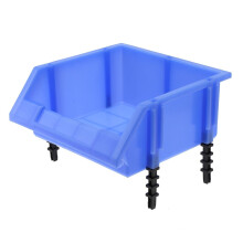 1pc 180x180x80MM Plastic Organizing Boxes Tool Storage Box Screw Parts Hardware Classification Case Workshop Goods Shelves