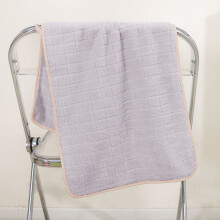 Prosoape de mână 34 x 75 cm, fleece tip coral cu model în carouri, uscare rapidă, ultra-absorbante, moi, calde, fără scame, nu se decolorează