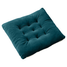 Perne de scaun pătrate confortabile, perne de scaun antiderapante cu smocuri, pentru pernă de scaun de acasă, bucătărie și birou (11,8x11,8 in)