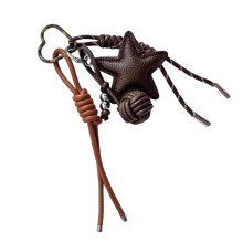 Sturdy Lightweight Leather Star Charm Stylish Bag Accessory Perfect For Enhancing Bags During Commutes Or Travels