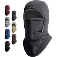 Winddichte und warme Unisex-Sturmhaube, verdickte einteilige Winter-Gesichtsmaske mit Kapuze zum Schutz vor Kälte