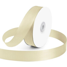 Nastro in raso di poliestere a singolo lato - Perfetto per decorazioni nuziali, ghirlande, lavori artigianali, confezioni regalo e altri progetti.