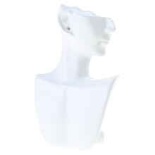 Elegante vitrina para joyas con forma de maniquí, expositor para pendientes y anillos, práctico soporte para joyas para mujeres.