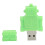 Flash Drive With Unique Robot Design, Class-A Chip For Rapid Data Transmission, Compatible With Various Operating Systems And Devices (Green) 3