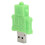 Flash Drive With Unique Robot Design, Class-A Chip For Rapid Data Transmission, Compatible With Various Operating Systems And Devices (Green) 5