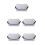 5Pcs Lightweight Silicone Phone Holder Grey Beach Makeup Storage Bag 6