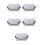 5Pcs Lightweight Silicone Phone Holder Grey Beach Makeup Storage Bag 8