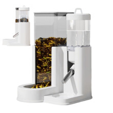 Botella de agua para hámster – Bebedero automático para mascotas pequeñas, compatible con jaulas de uso diario, para interiores y exteriores.