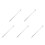 5Pcs Silver Grounding Rod for Home Strong Brass Coated Earthing Stake 9