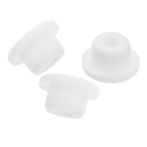 9Pcs Mop Bucket Rubber Stoppers White for Fast Draining 2