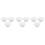 9Pcs Mop Bucket Rubber Stoppers White for Fast Draining 8