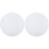 2Pcs Durable White Wool Mat Anti-Vibration Turntable Platter Pad 2