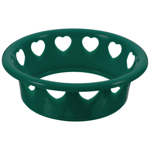 5Pcs Green Plastic Fruit Display Holder Stable Stand for Supermarkets 1