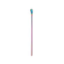 304 Stainless Steel Stirring Spoon, 19cm Long Handle, Phantom Color – Compatible with Coffee & Cocktail Mixing
