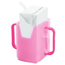 Milk Carton Holder Drinking Bottle Holder for Toddler Squeeze Proof Pouch Holder Adjustable and Portable Juice Bag Holder for Kids and Toddler chic