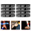 100Pièces Bracelets Silicone Pour Graduation Décoration 10