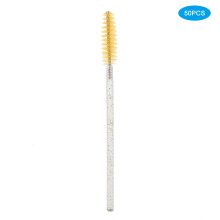 Daily Use Flexible Spoolie Brushes Disposable Eyelash Brushes Spiral Design Easy To Use Soft Bristles Lightweight Multifunctional Makeup Tool Non