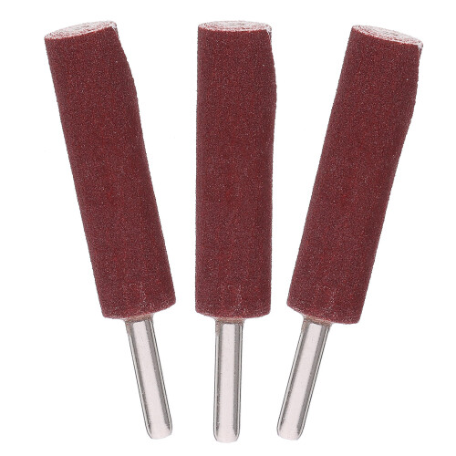 9Pcs Rotary Tool Sanding Accessories Dark Red Sandpaper Drum Mandrels 1