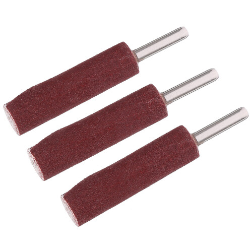 9Pcs Rotary Tool Sanding Accessories Dark Red Sandpaper Drum Mandrels 2
