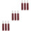 9Pcs Rotary Tool Sanding Accessories Dark Red Sandpaper Drum Mandrels 6