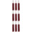 9Pcs Rotary Tool Sanding Accessories Dark Red Sandpaper Drum Mandrels 9