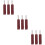 9Pcs Rotary Tool Sanding Accessories Dark Red Sandpaper Drum Mandrels 10