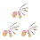 3Sets Soft Pink Mini Makeup Brushes with Portable Case for Travel 8