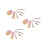 3Sets Soft Pink Mini Makeup Brushes with Portable Case for Travel 9