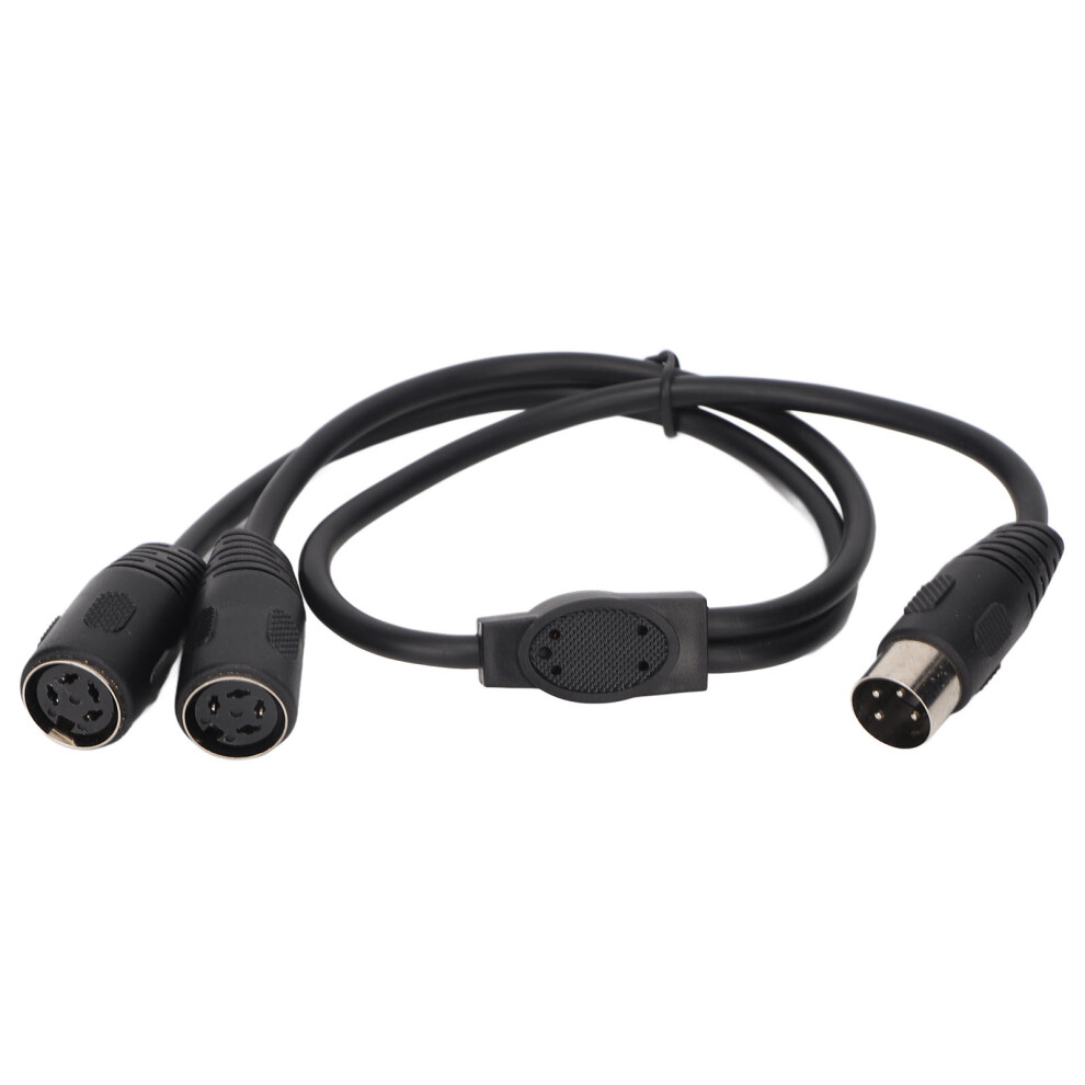 Stereo Input Cable Premium Design High Speed Midi Splitter Cable Din Male Split To2female Synthesizer Midi Keyboard Guitar Electric Piano Computer 9175034285714