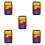 5Pcs Plastic Sliding Puzzle Educational Toy Enhancing Brain Skills 4