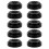 50Pcs Stable Black Plastic Flag Mount Base for Home and Office Desks 3