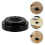 50Pcs Stable Black Plastic Flag Mount Base for Home and Office Desks 9