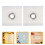 16Pcs Portable Rv Awning Eyelet Hardware Secure Fit PVC White 10