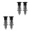 4Pcs Stainless Steel Spring Loaded Knob Plunger for Tool Positioning 4
